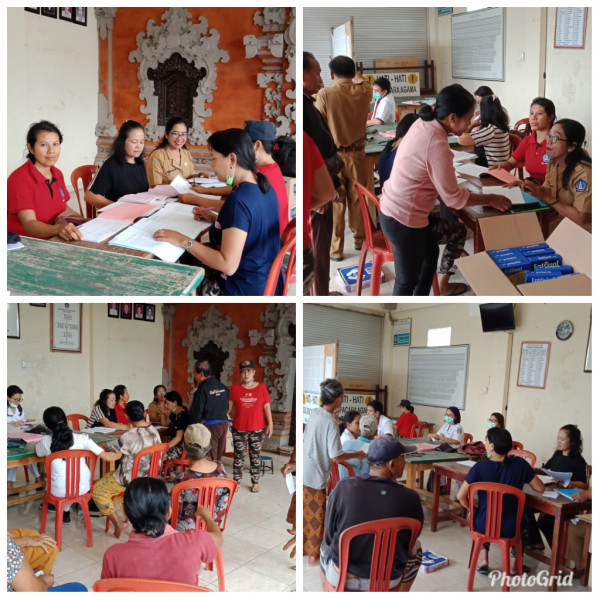 Pembinaan kegiatan BKL dan posyandu lansia