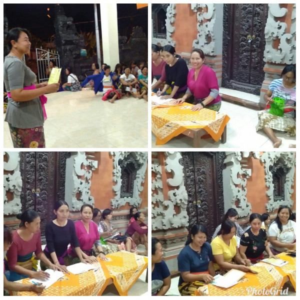 Kegiatan kelompok BKR Banjar Pengilian