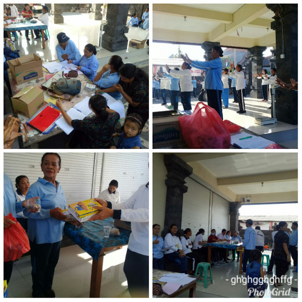 Kegiatan Posyandu lansia dan BKL