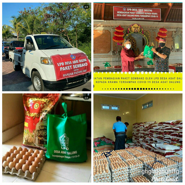 Pembagian paket sembako