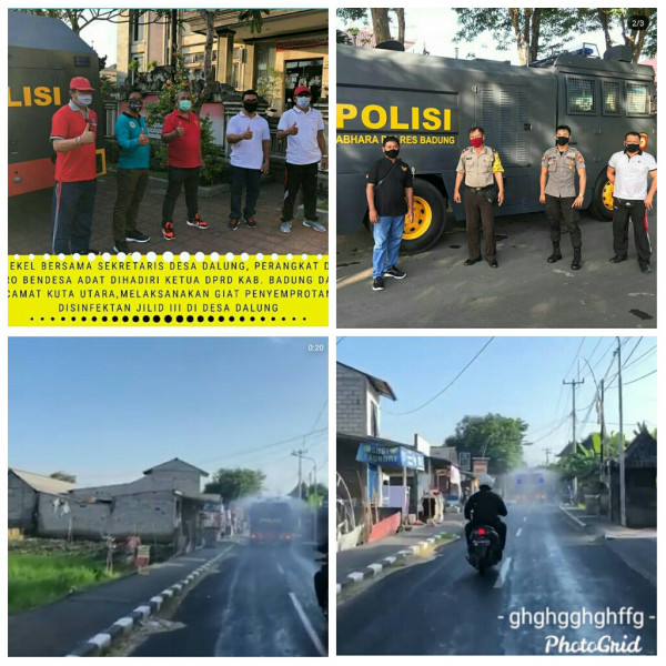 Penyemprotan Desinfektan