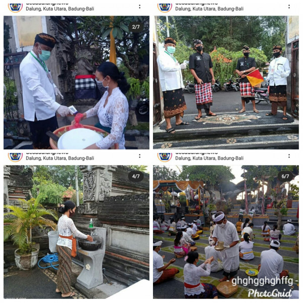 Persembahyangan bersama dalam rangka Hari Raya Galungan