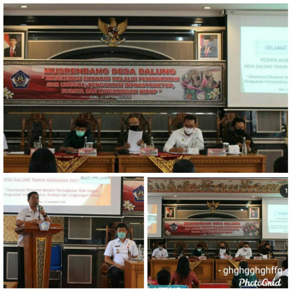 Musrenbang Desa Dalung tahun 2020