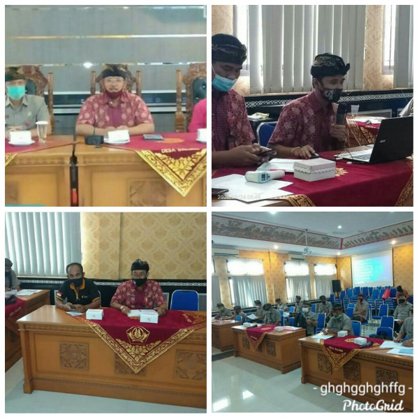 Sosialisasi Uji Publik DPS (Daftar pemilih Sementara) Pilbup dan Wabup Badung tahun 2020