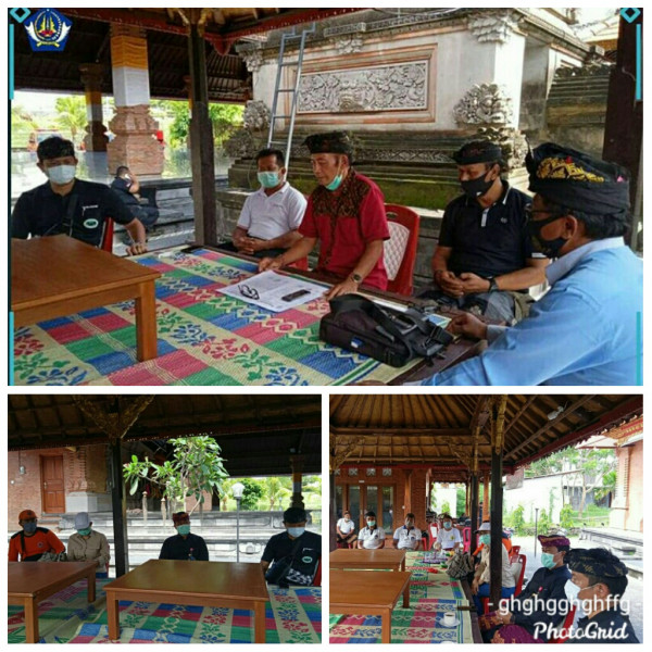 Rapat Koordinasi Pemantauan Bencana Alam Angin Puting Beliung di Desa Dalung