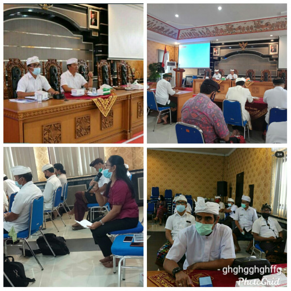 Rapat Koordinasi (rapat rutin) Pokja Kampung KB Desa Dalung