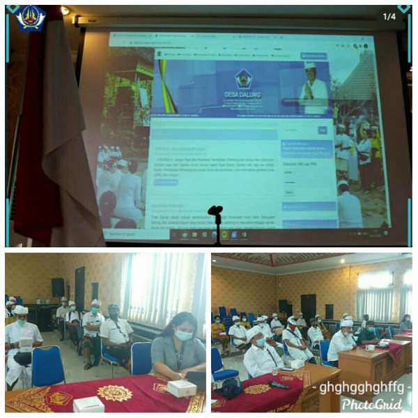 Sosialisasi Sistem Informasi Desa (SIM) Desa Dalung