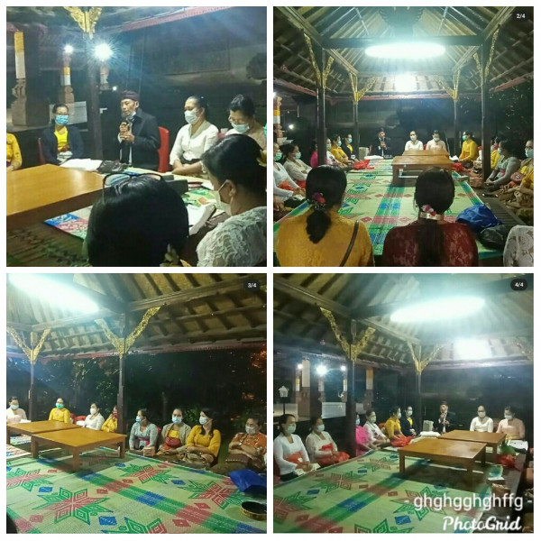 Rapat WHDI Desa Adat Dalung