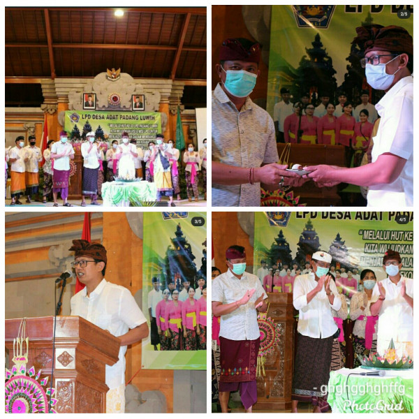 HUT ke 33 LPD Padang Luwih di Wantilan Pura Desa lan Puseh Desa Adat Padang Luwih Dalung