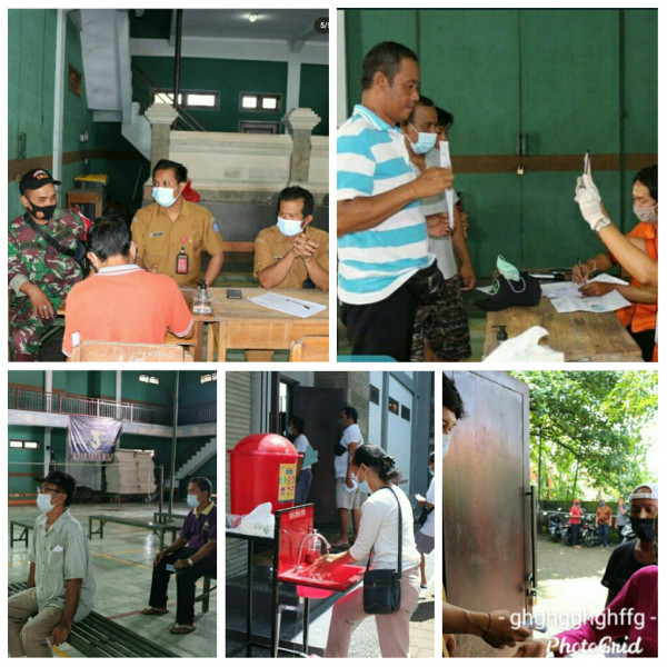 Penyaluran Bantuan Sosial Tunai (BST) Tahap 10 Desa Dalung