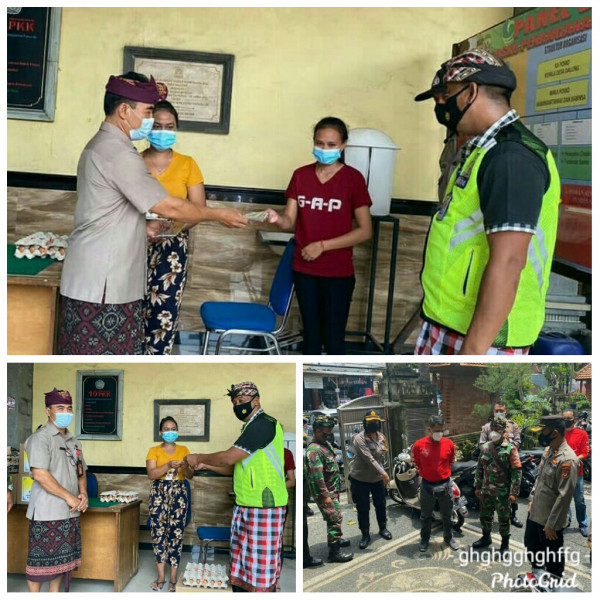 Kunjungan kerja Tim Mabes Polri ke Desa Dalung