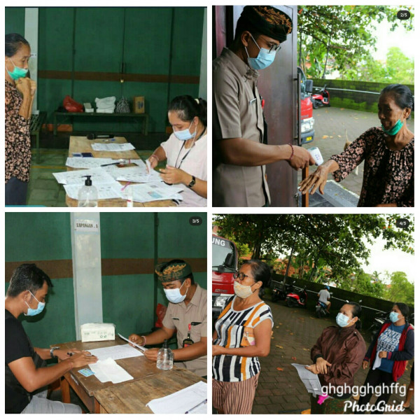 Penyaluran Bantuan Sosial Tunai ( BST) Tahap XI Desa Dalung