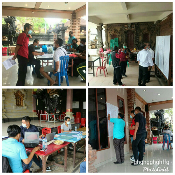 Kegiatan Pendaftaran Tanah Sistem Lengkap (PTSL) Oleh BPN di Desa Dalung