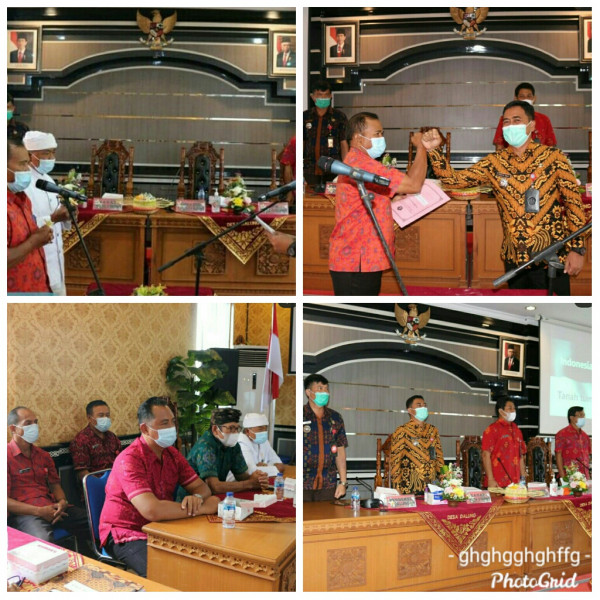 Peresmian dan Pengambilan Sumpah Anggota Badan Permusyawaratan Desa Pengganti Antar Waktu (PAW) Desa Dalung