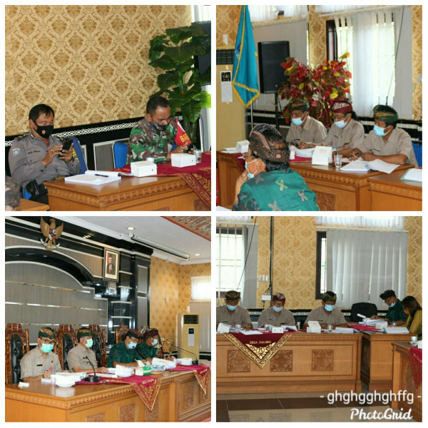 Rapat Laporan Pertanggungjawaban Perbekel Desa Dalung