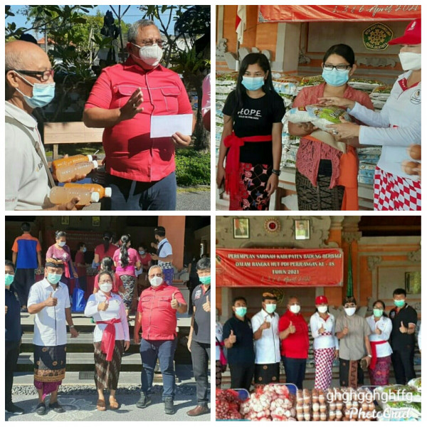 Kegiatan Pasar Murah dan Penyerahan Dana Motivasi UMKM