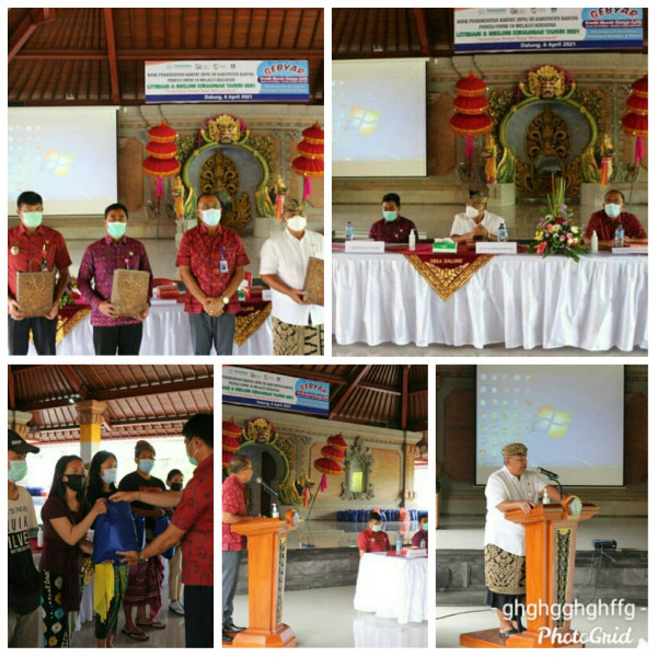 Kegiatan BPR se Kabupaten Badung peduli Covid 19 Tahun 2021 di Desa Dalung