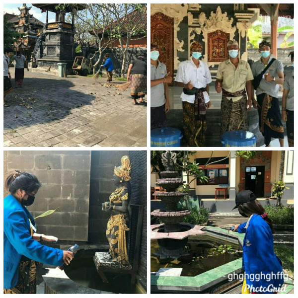 Bakti Sosial dan Penuangan Co Enzym di Desa Adat Tuka dan SMAN I Kuta Utara Dalung