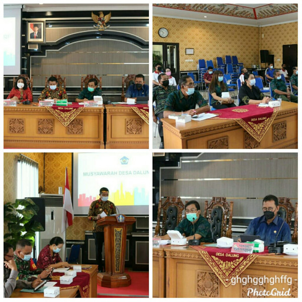Kegiatan Musyawarah Desa Dalung Tahun 2021