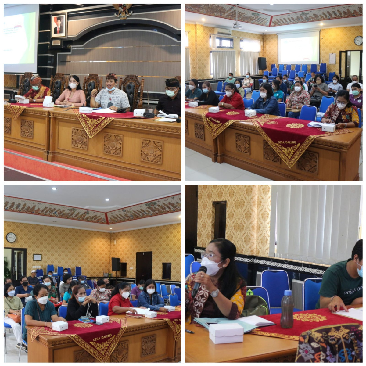 Sosialisasi Ketahanan Keluarga Berbasis Kelompok Kegiatan (Poktan) di Kampung KB Desa Dalung