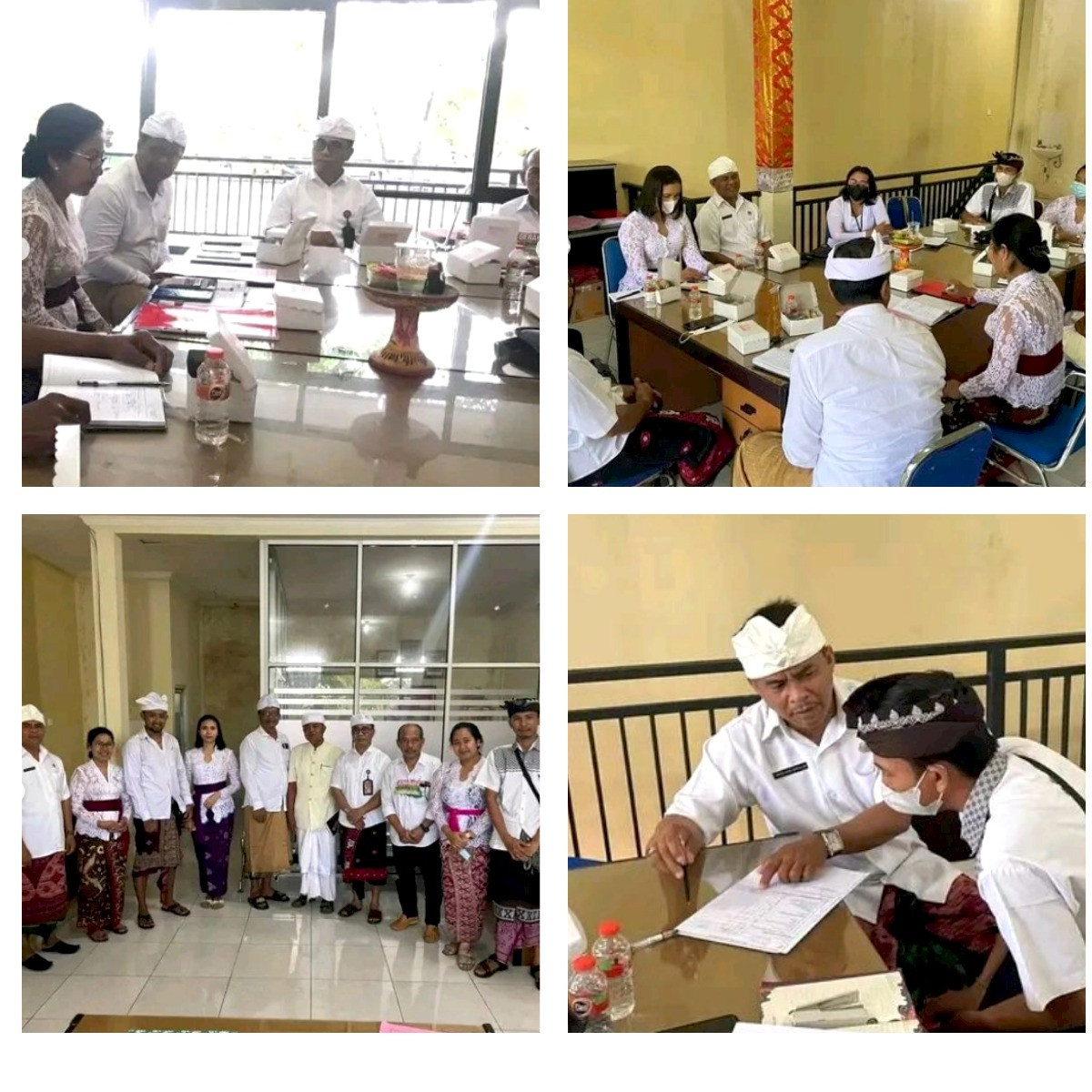 kegiatan Pembinaan dan Evaluasi Badan Usaha Milik Desa (BumDes) Tri Manunggal Jaya oleh Tim Pembina Dinas Pemberdayaan Masyarakat Desa Kabupaten Badung