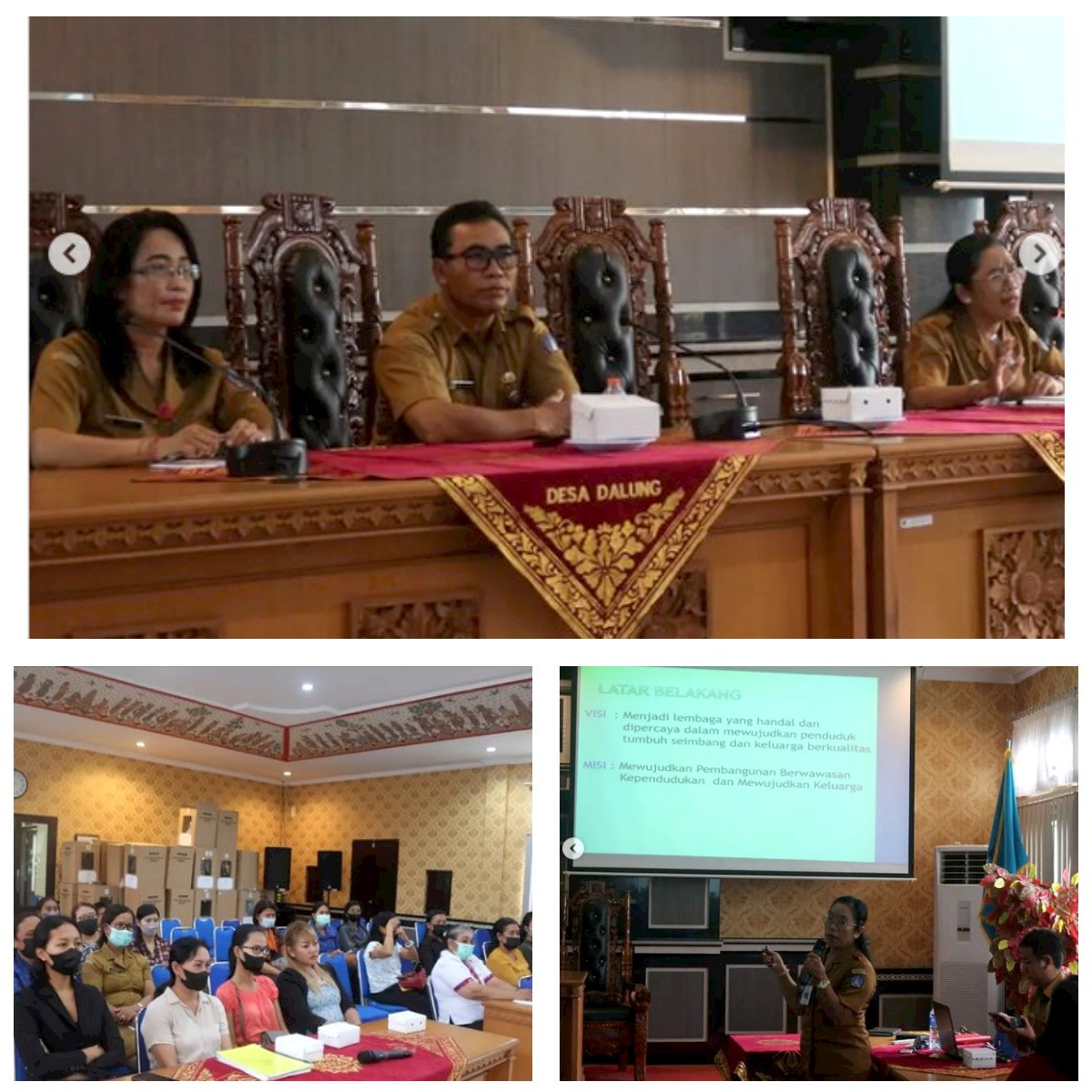 Pelatihan bagi Kader Bina Keluarga Remaja ( BKR ) se Desa Dalung