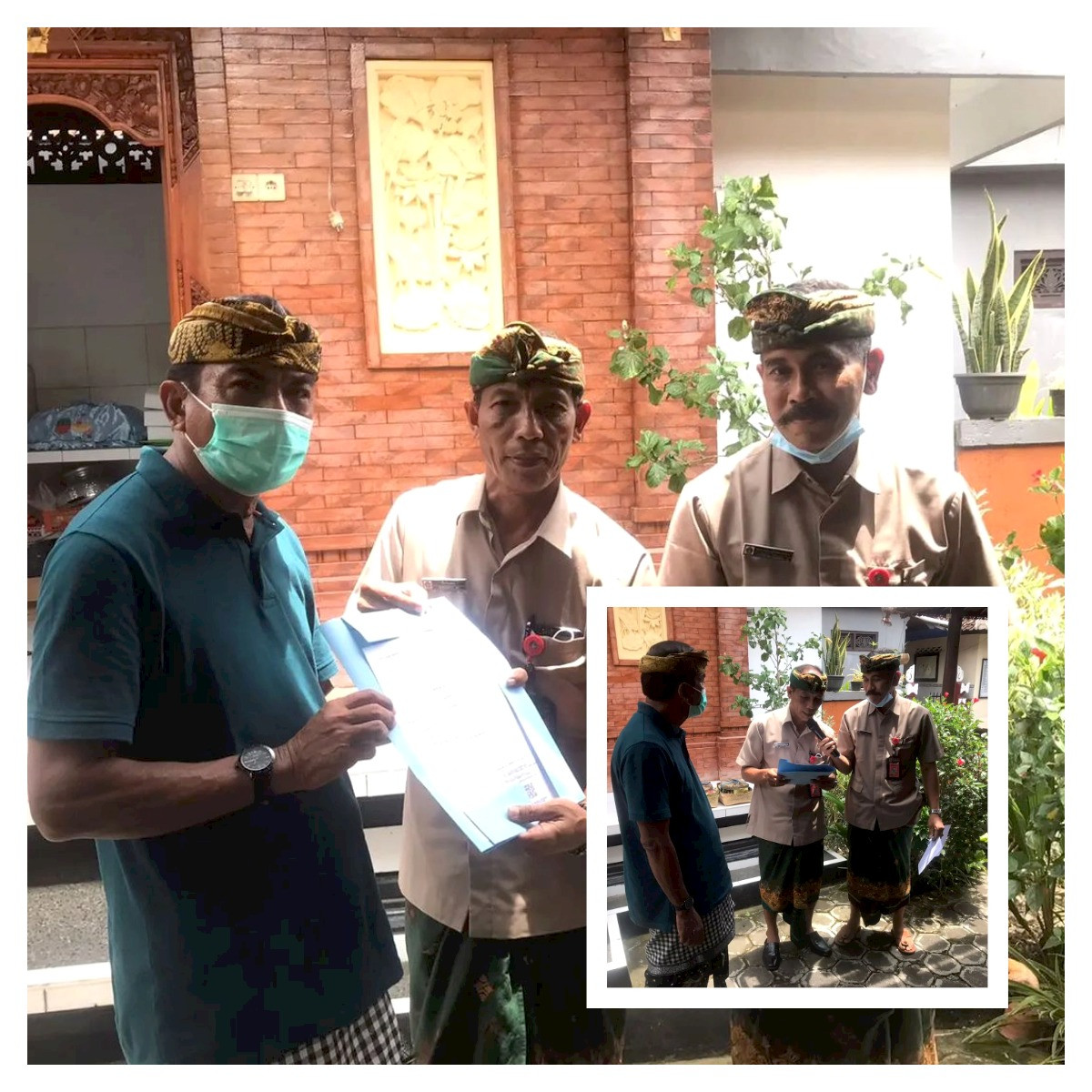 Penyerahan KK (Kartu Keluarga) Baru dan Akta Kematian