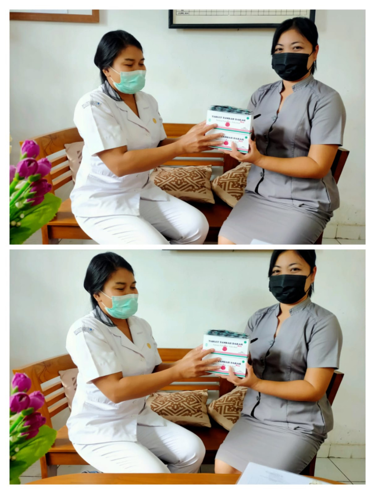 Pemberian Tablet Tambah Darah kepada Remaja Desa Dalung