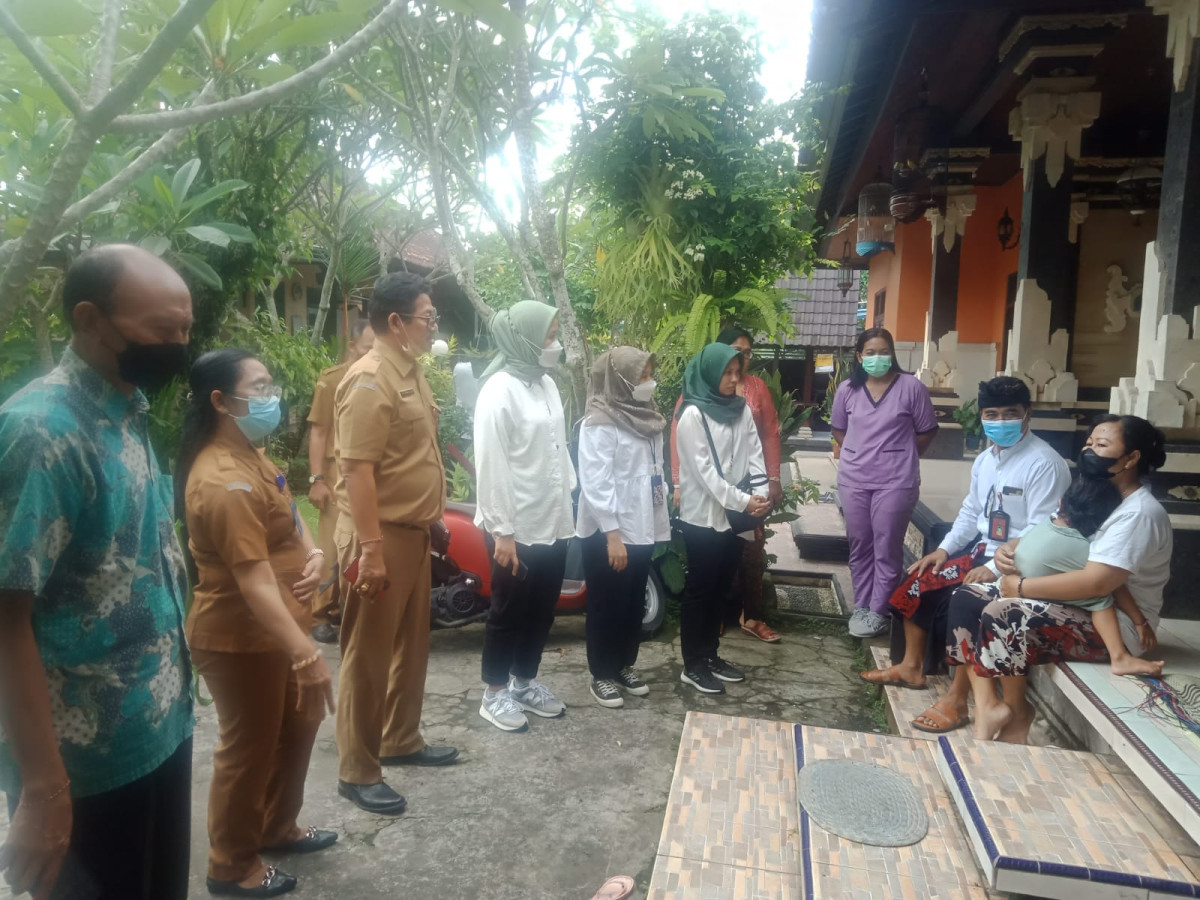 Pendampingan balita dengan pertumbuhan lambat dan gizi kurang.