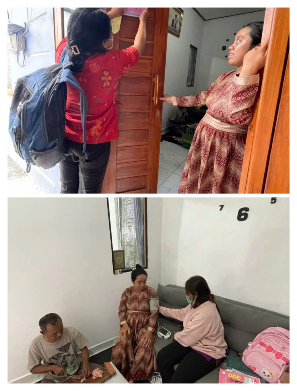 Kegiatan Pendampingan dan Pemeriksaan bagi Ibu Hamil oleh Kader TPK Desa Dalung