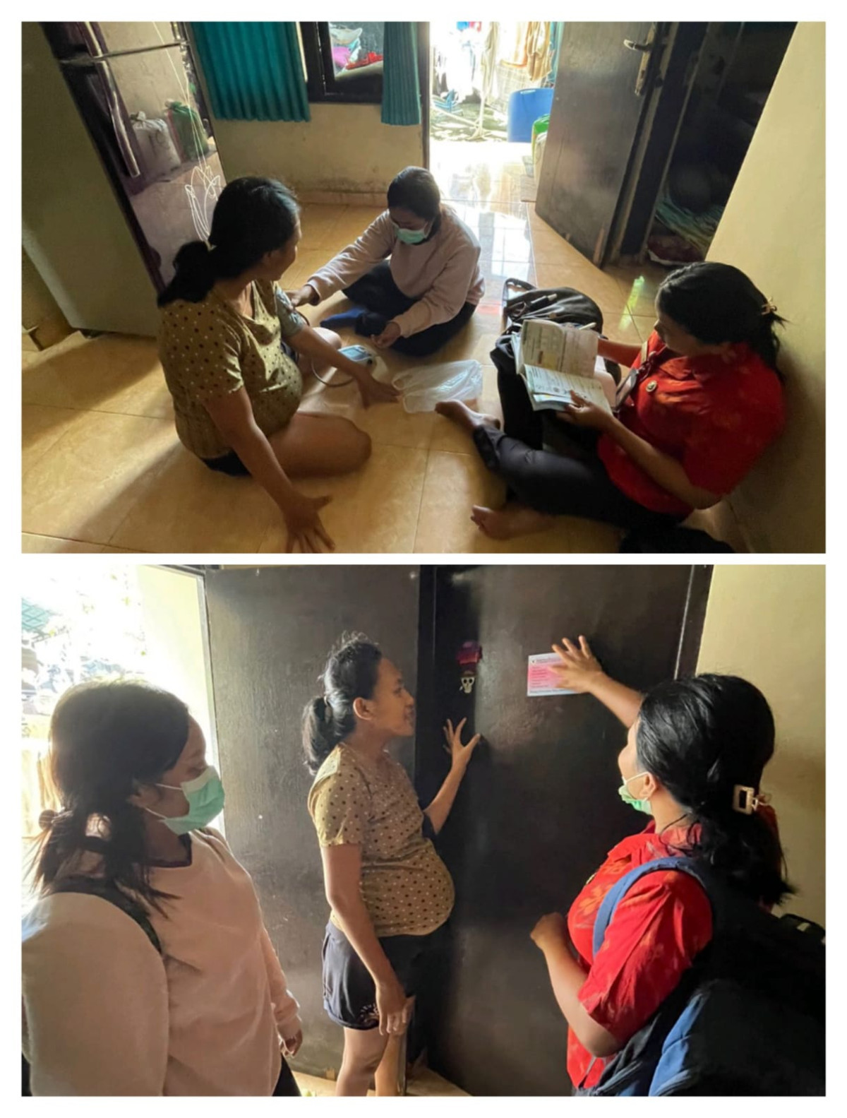 Kegiatan Pendampingan dan Pemeriksaan bagi Ibu Hamil oleh Kader TPK Desa Dalung