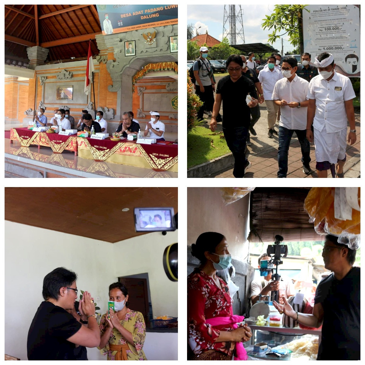 kegiatan Penyerahan Bantuan Permodalan  kepada UMKM