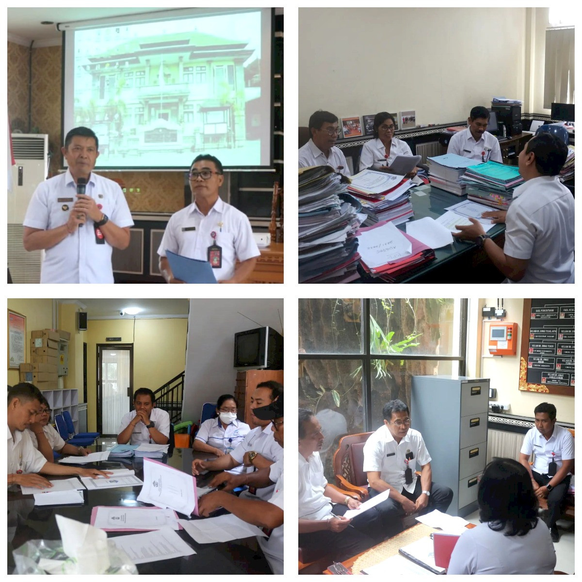 Pembinaan Evaluasi Perkembangan Desa Tahun 2023 dari Tim Kabupaten Badung