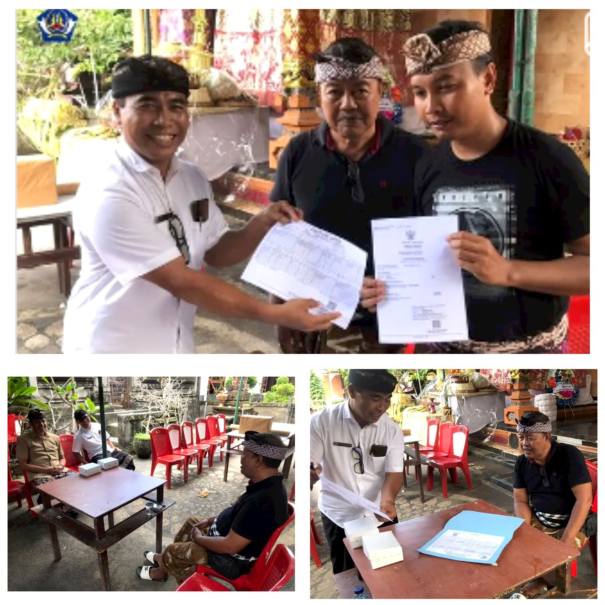 Penyerahan KK (Kartu Keluarga) Baru dan Akta Kematian