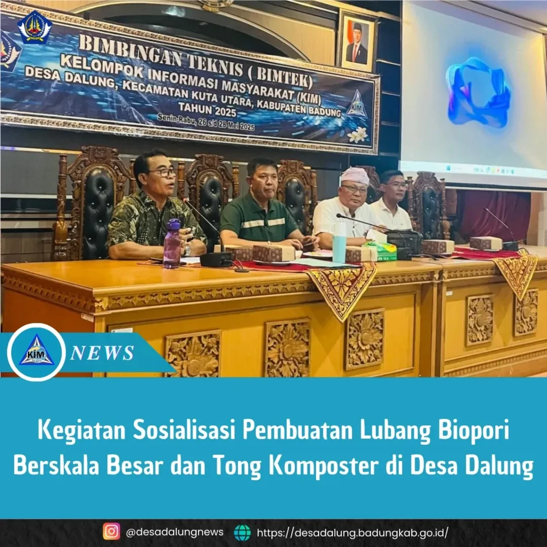 kegiatan Sosialisasi Pembuatan Lubang Biopori Berskala Besar dan Tong Komposter