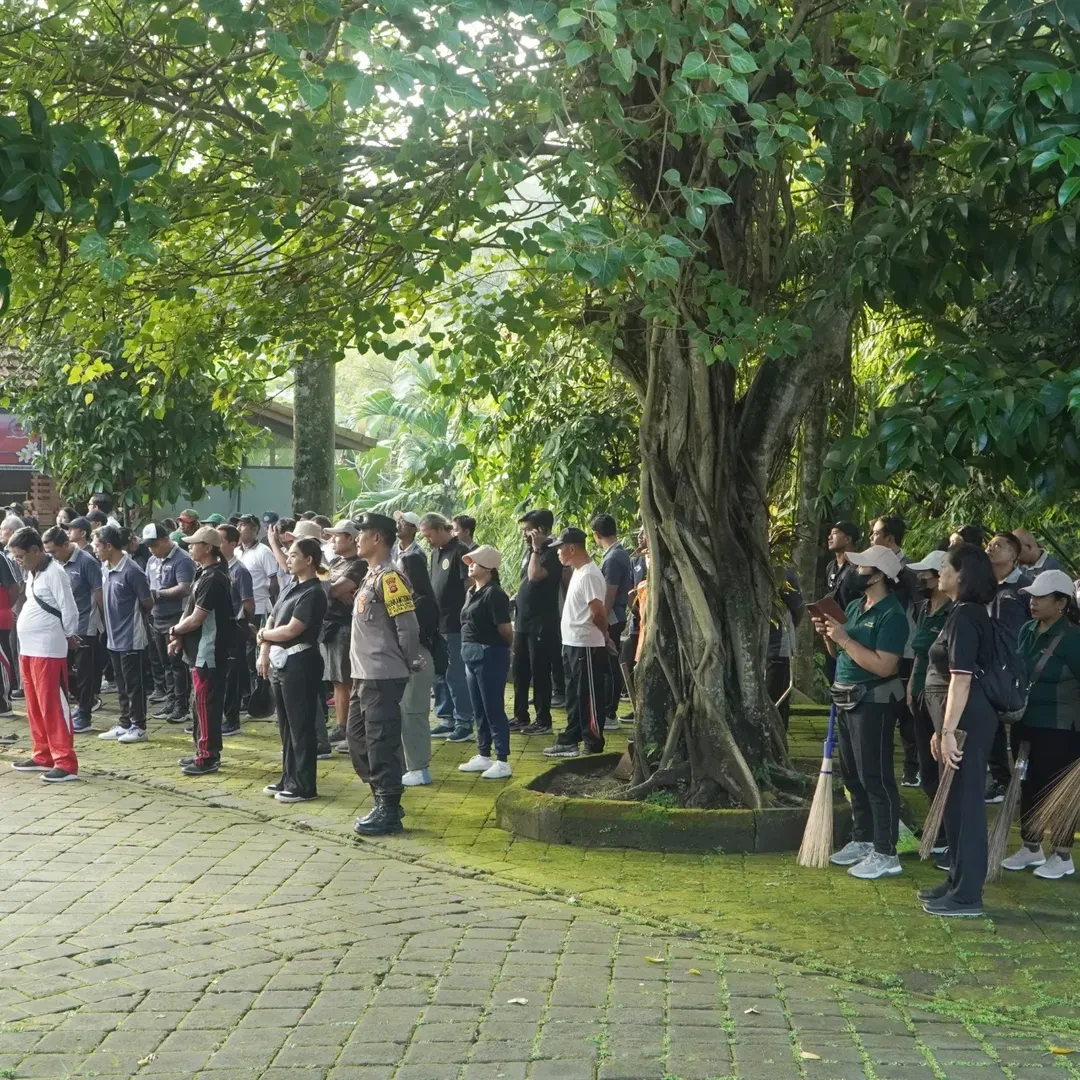 Kegiatan Bulan Bhakti Gotong Royong ke-XXII di Desa Dalung Tahun 2025