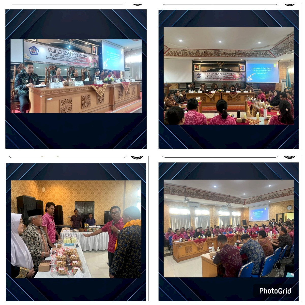 Kunjungan Apresiasi Keterbukaan Informasi Publik Desa Dalung