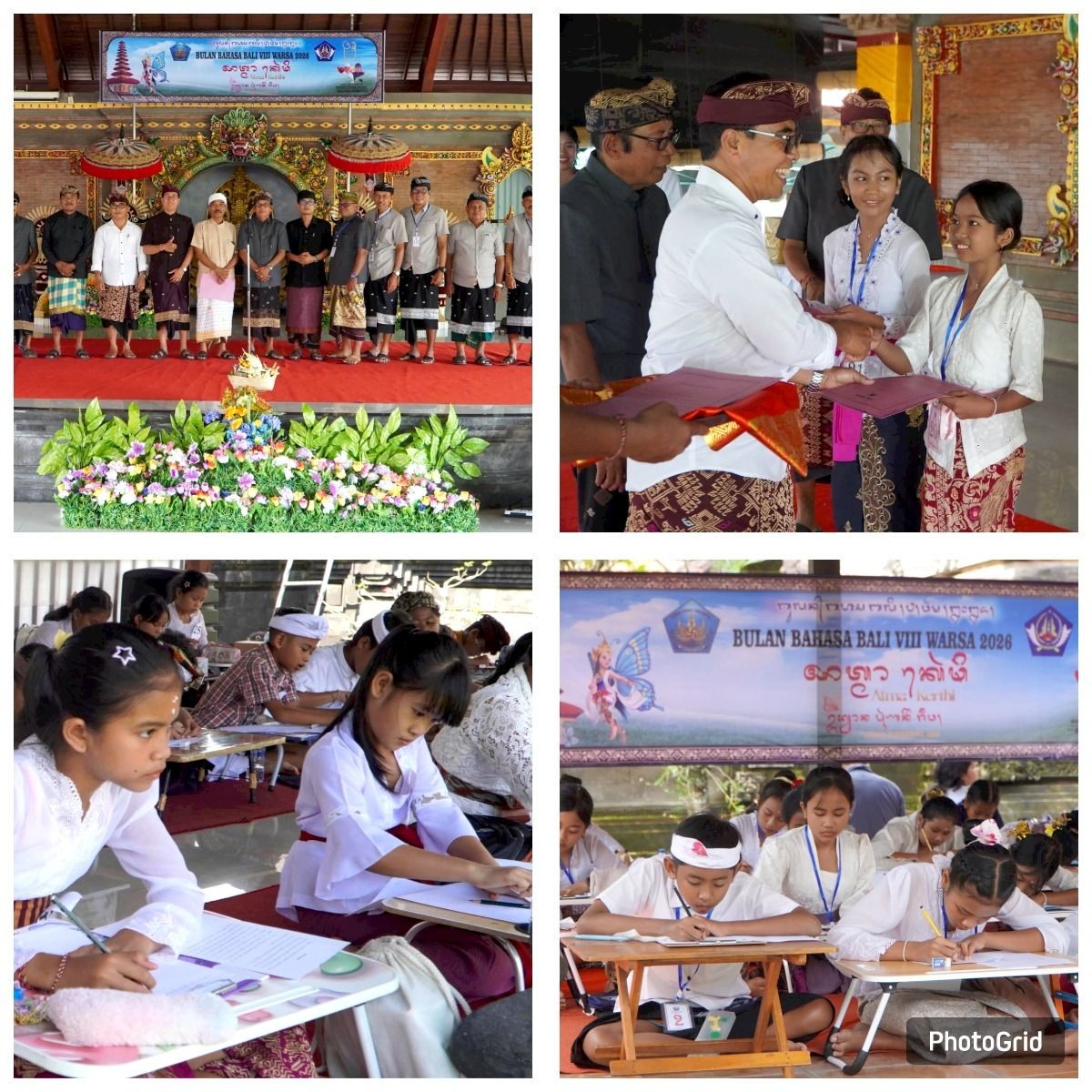 Kegiatan Pembukaan lan Wimbakara Bulan Bahasa Bali Tahun 2026 oleh Desa Adat Dalung