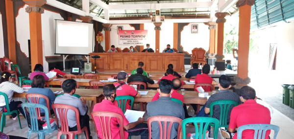 Pertemuan pokja Kampung KB Desa Jehem