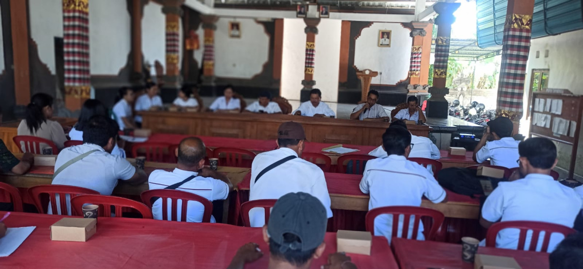 Rapat Kordinasi Tingkat Desa