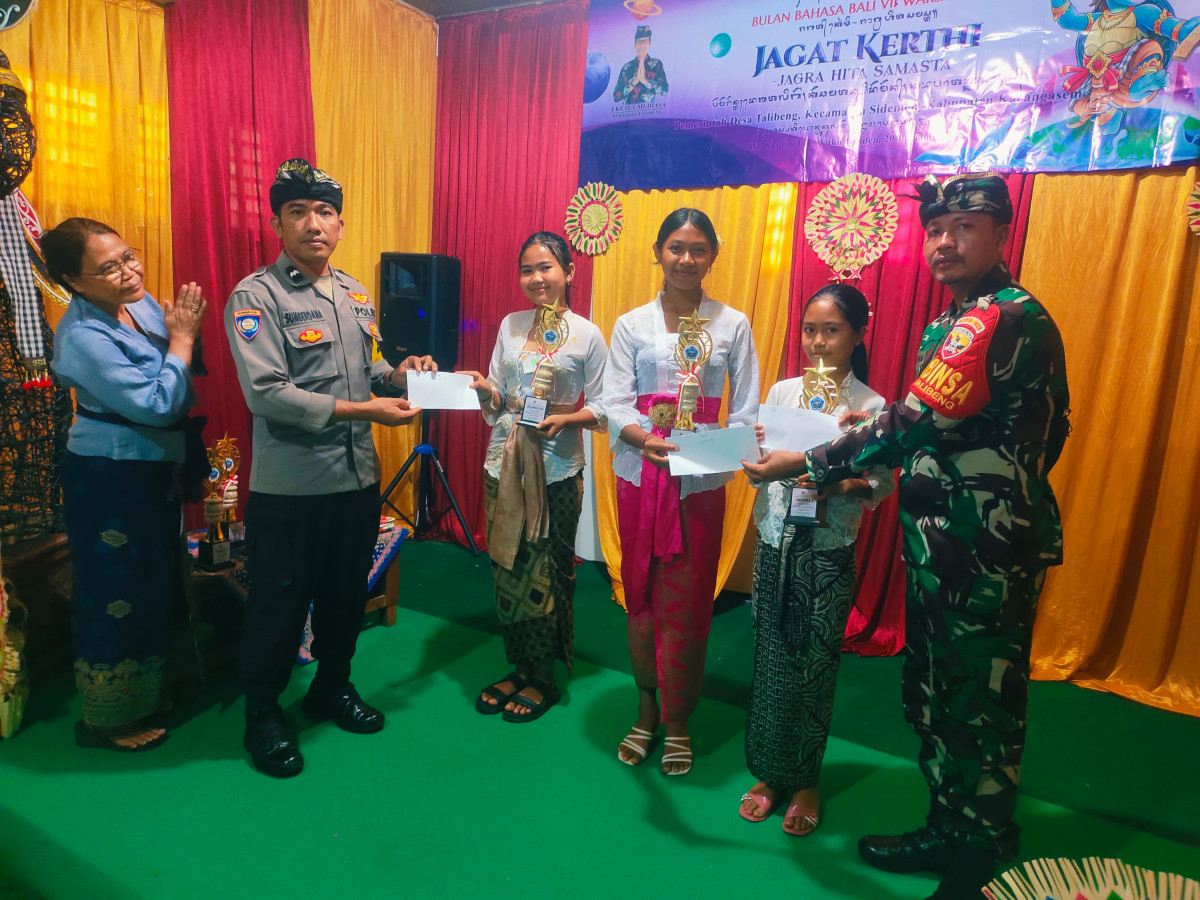 Pemenang Lomba Pidato Bahasa Bali