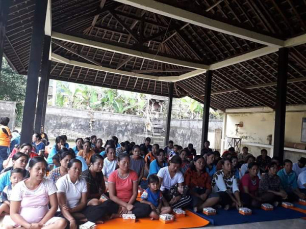 Peserta sangat antusias mengikuti kegiatan penyuluhan KB