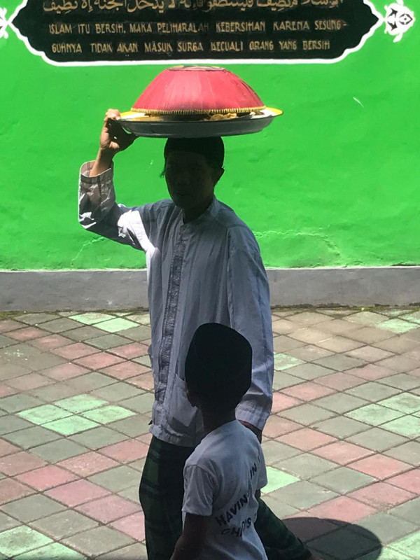 Persiapan menuju lokasi mesjid 