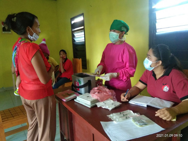 POSYANDU DAN BKB KRISNA SARI SEBAGAI KEGIATAN PEMBUKA TAHUN 2021