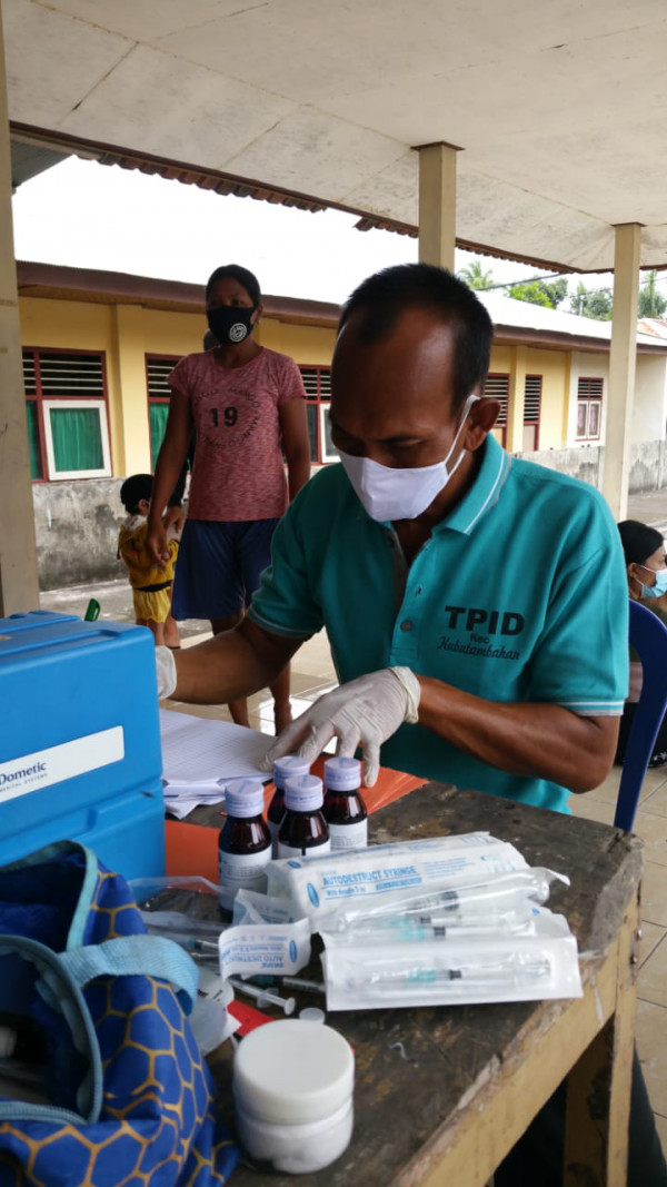 Kegiatan posyandu  CemaraBr Dinas Kajekangin 