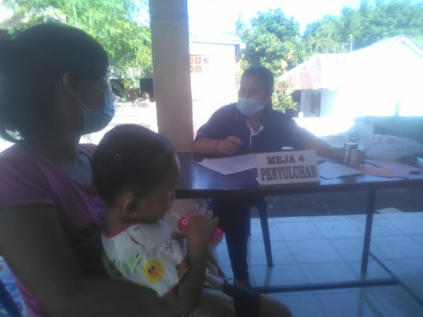 Kegiatan posyandu Cemara