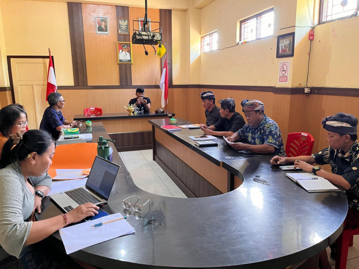 RAPAT PERSIAPAN PENYUSUNAN RANCANGAN RKP DESA TH 2026