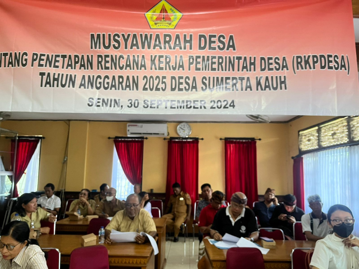 Musyawarah Desa tentang Penetapan RKP Desa Tahun Anggaran 2025