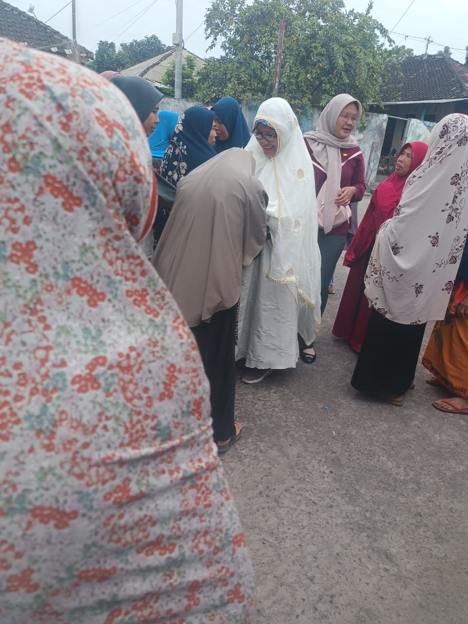 meyambut kepulang jamah haji