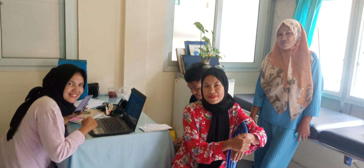 Srening kesehatan catin